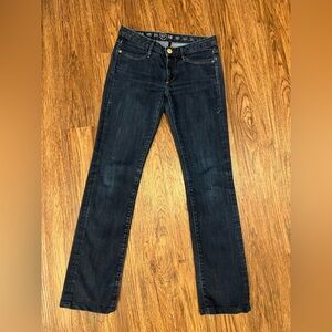 Anthropologie Earnest Sewn Dark Blue Jeans